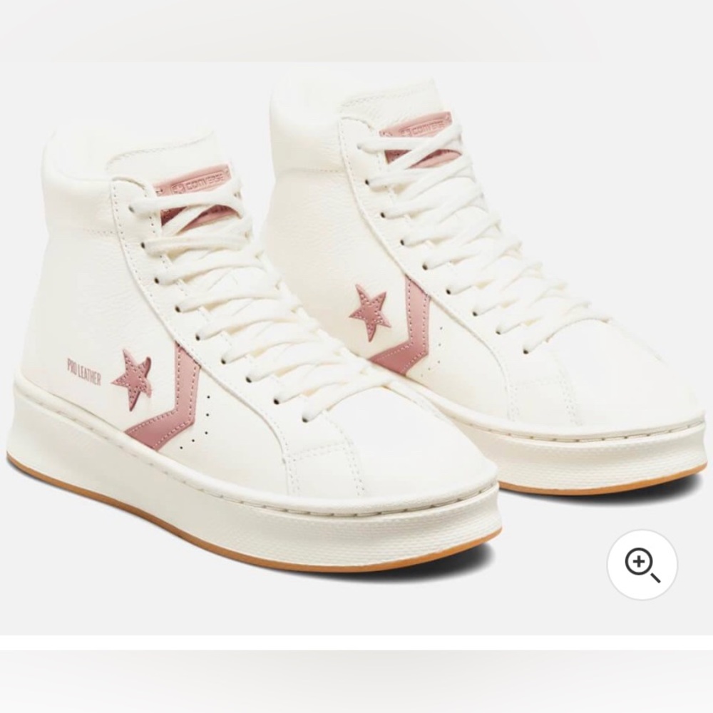SOLD “Converse Women's Pro Leather Lift Neutral Crafted Hi-Top Trainers”